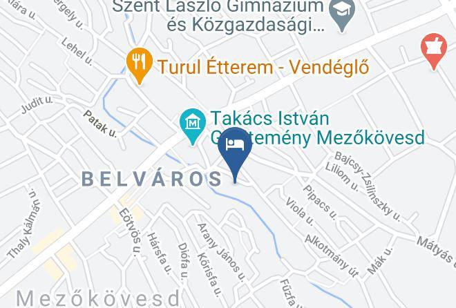 Mezokovesd - Galeria Vendeghaz Maps