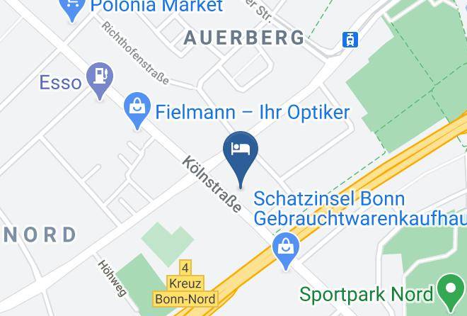 Bonn - Galerie Design Hotel Bonn Maps