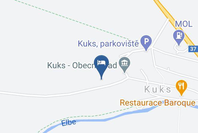 Trutnov - Chalupa V Kuksu Maps
