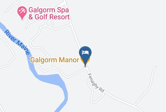 Mid East Antrim - Galgorm Manor Maps