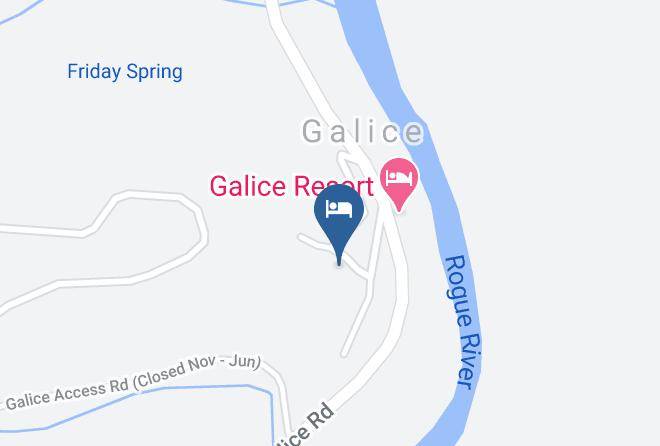 Josephine - Galice Resort & Lodge Maps