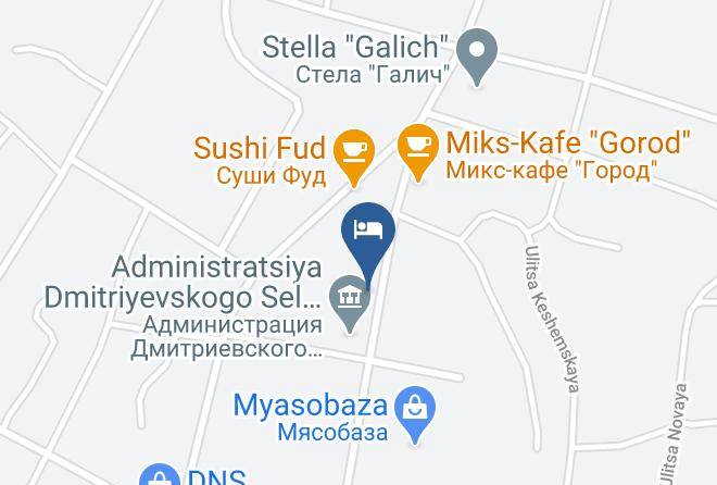 Galich - Galich Rus' Otel' Maps