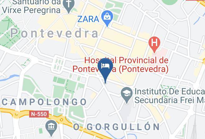 Pontevedra - Hotel Galicia Palace Maps