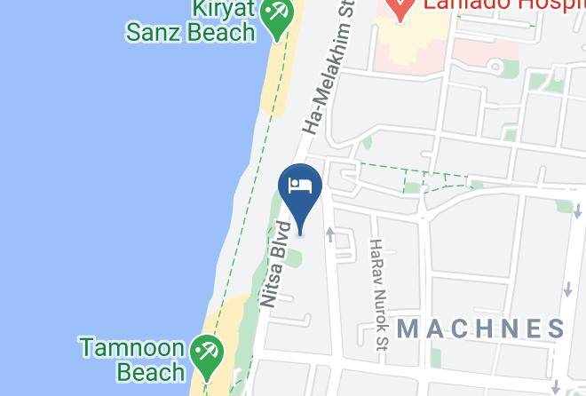 Netanya - Galil Hotel Maps