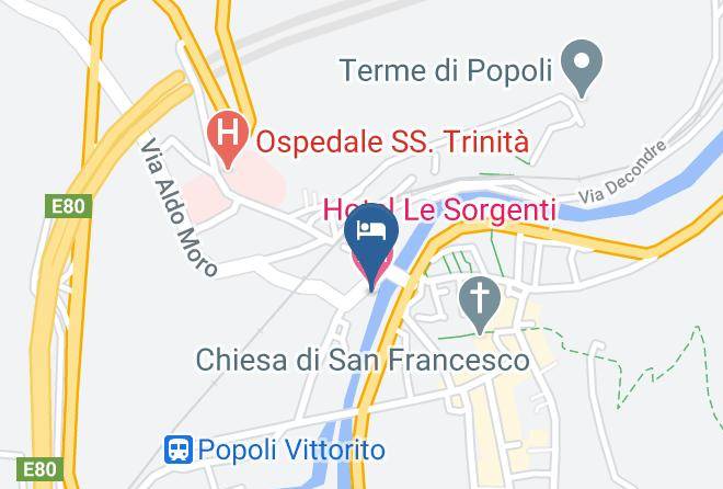 Pescara - Galileo Hotel Le Sorgenti Maps