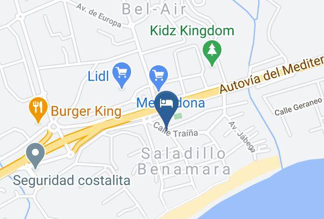 Malaga - Galindo Beach Maps