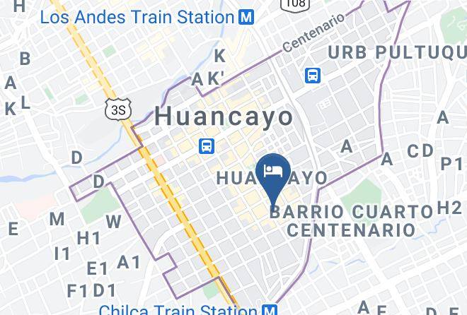 Huancayo - Galio Hotel Maps