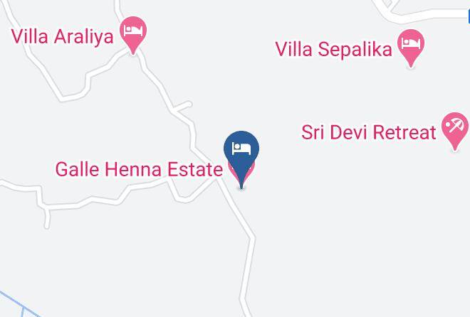 Galle Henna Estate Map