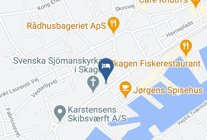 Skagen - Galleri Tavi V Ib Moller Maps