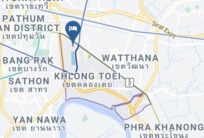 Khlong Toei District - Galleria 12 Bangkok Hotel By Compass Hospitality Maps