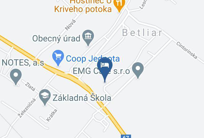 Roznava - Galleria Betliar Maps