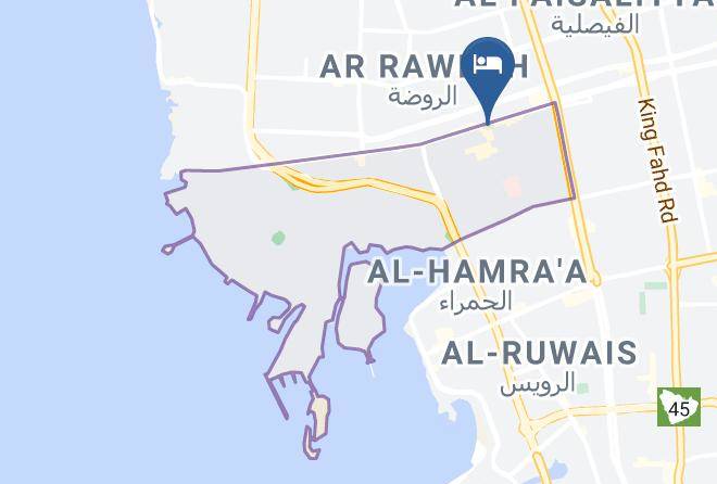 Jeddah - The Galleria Hotel By Elaf Maps