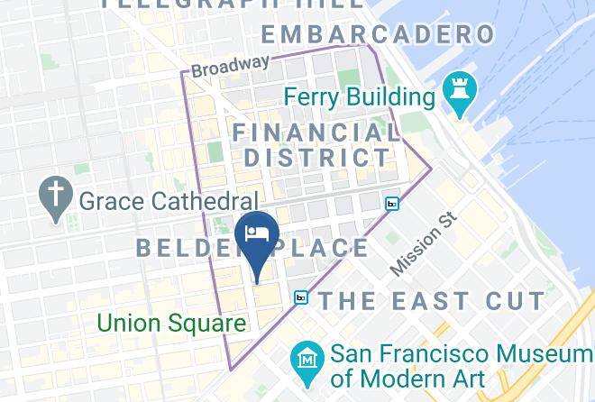 San Francisco - Galleria Park Hotel Maps