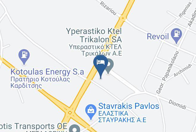 Trikala - Gallery Art Hotel Maps
