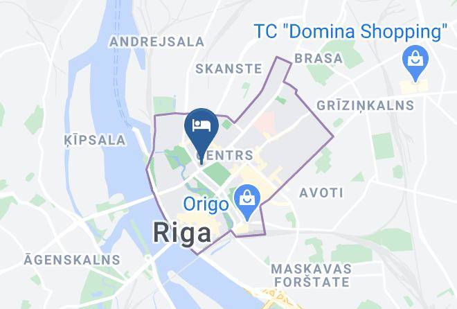 Riga - Gallery Park Hotel & Spa Maps