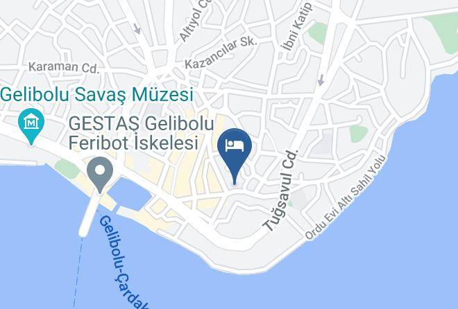Gelibolu - Gallipoli Konukevi Maps