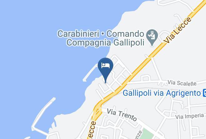 Lecce - Gallipoli West Coast Maps