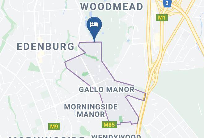 City Of Johannesburg - Gallo Manor Lodge Maps