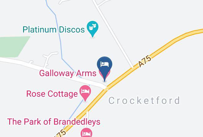 Galloway Arms Hotel Map