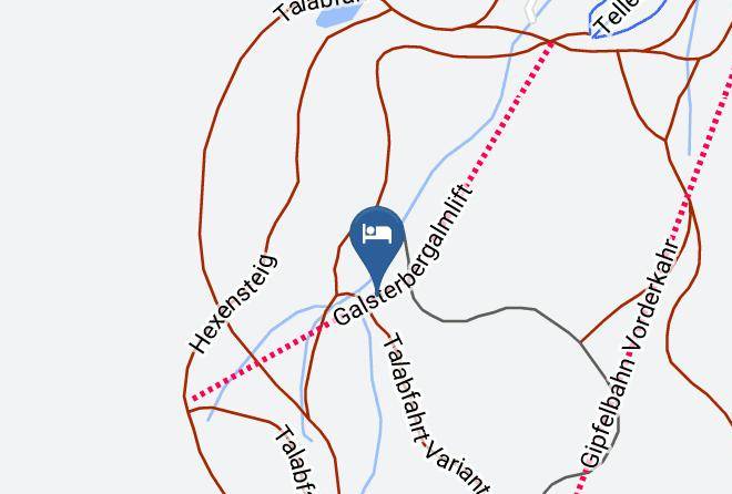 Liezen - Galsterbergalm Schihutte Gruppenunterkunft Maps