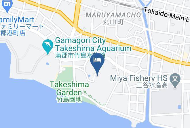 Gamagori City - Gamagori Classic Hotel Maps