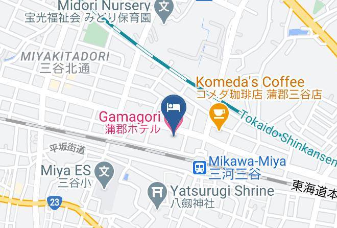 Gamagori City - Gamagori Hotel Maps