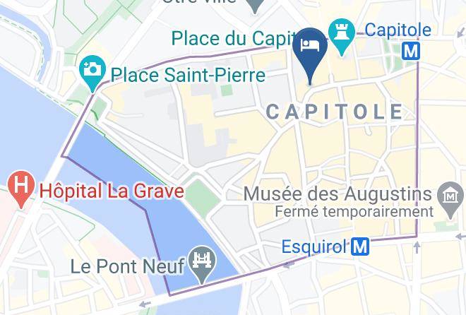 Haute Garonne - Gambetta Bar Maps