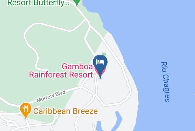 Cristobal - Gamboa Rainforest Resort Maps