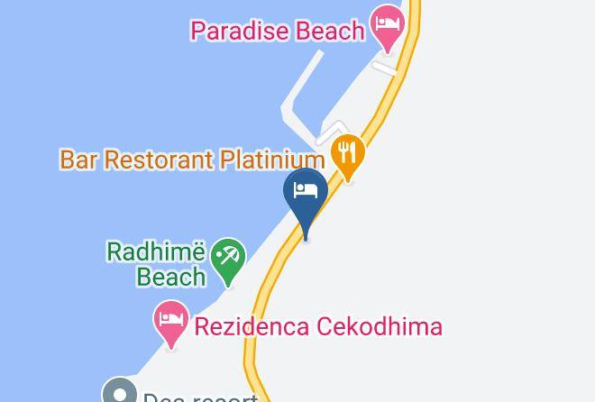 Vlore - Gamel Hotel & Beach Maps