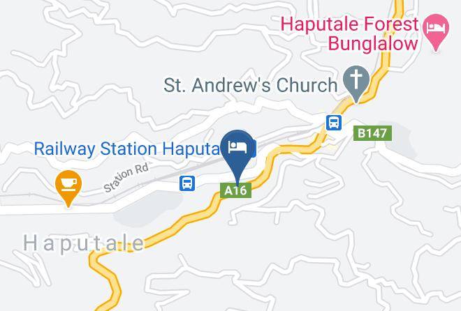 Badulla - Gami Suwadha Restaurant Maps
