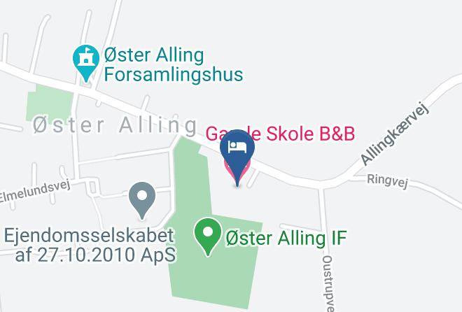 Oster Alling - Gamle Skole B&b Maps