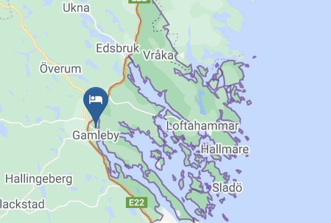 Vastervik - Gamleby Hotell Maps