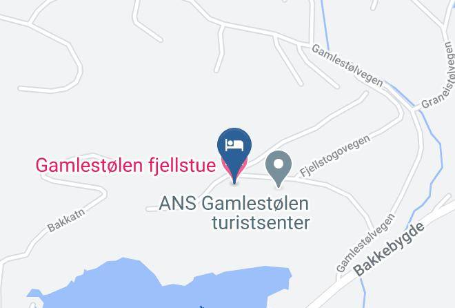 Gamlestolen Fjellstue Map