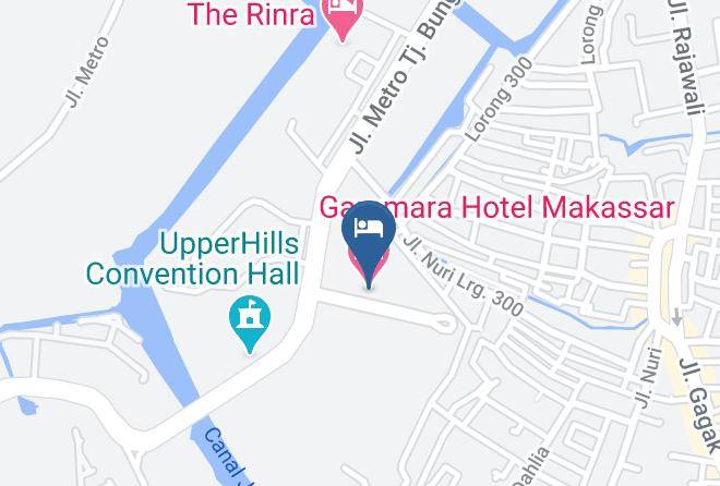 Makassar - Gammara Hotel Makassar Maps