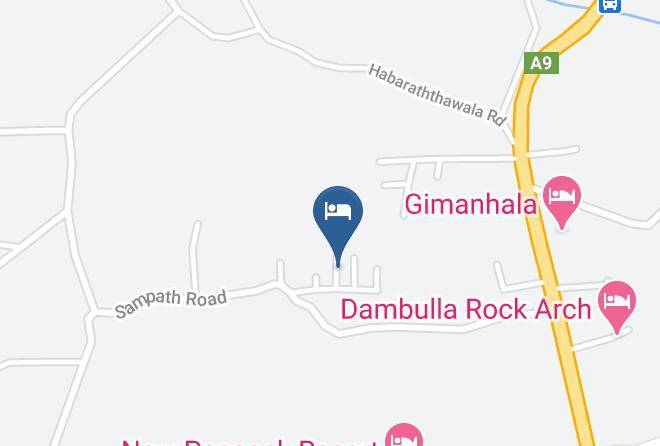 Kandy - Gammedda Resort Maps