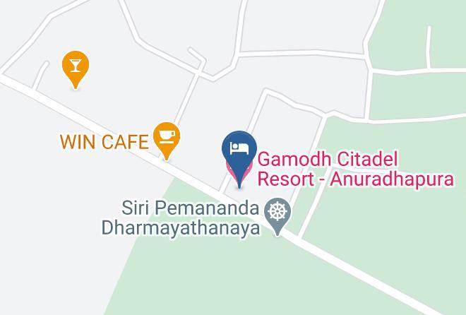 Anuradhapura - Gamodh Citadel Resort Anuradhapura Maps