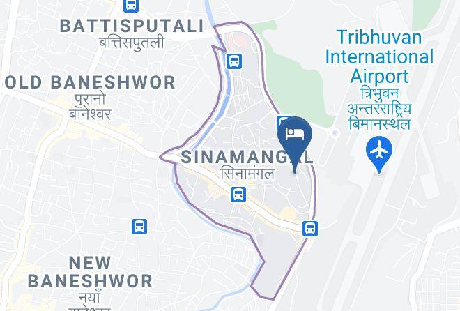 Kathmandu - Ganapati Airport Hotel Maps