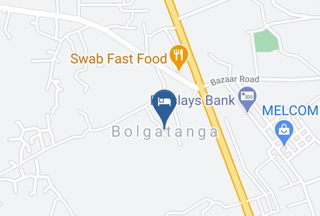 Bolgatanga - Ganass Hotel Maps