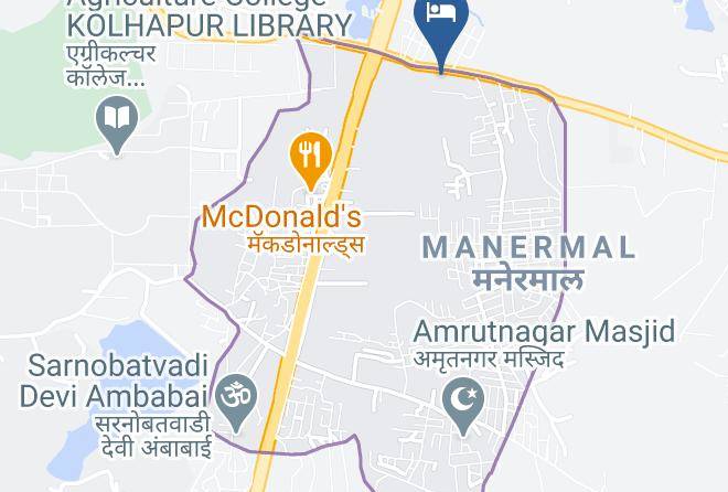 Karvir - Ganeshratna Executive Hotel & Restaurant Maps