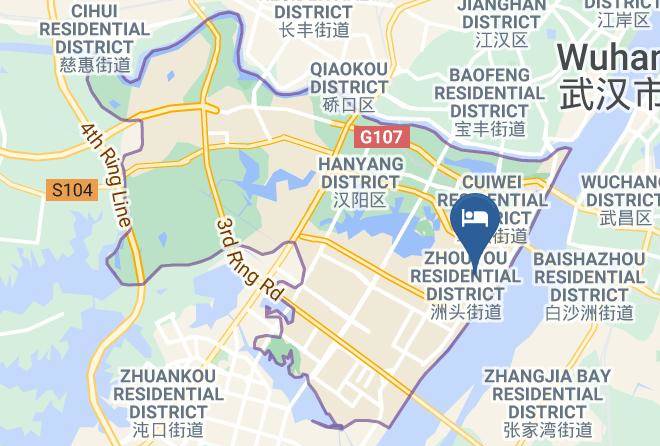 Wuhan - Gangdu Hotel Maps
