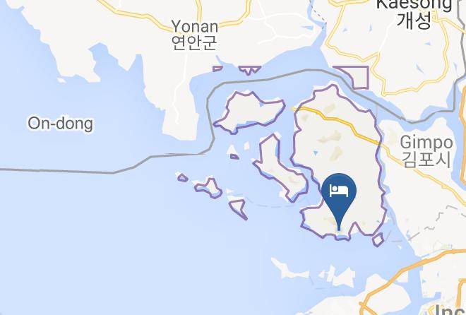 Ganghwagun - Ganghwa Saranhae Pension Maps