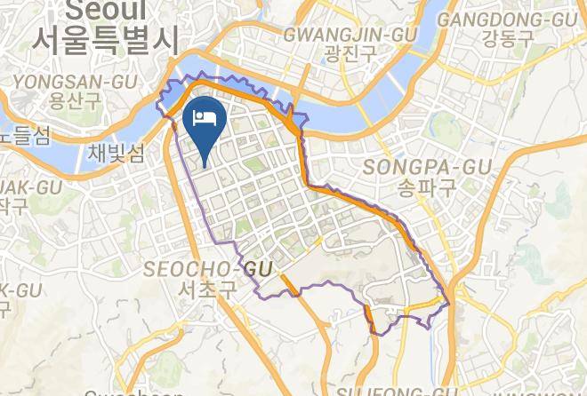 Gangnam Family Hotel Map