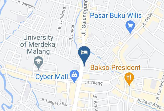 Kota Malang - Gangnam Kos Malang Maps