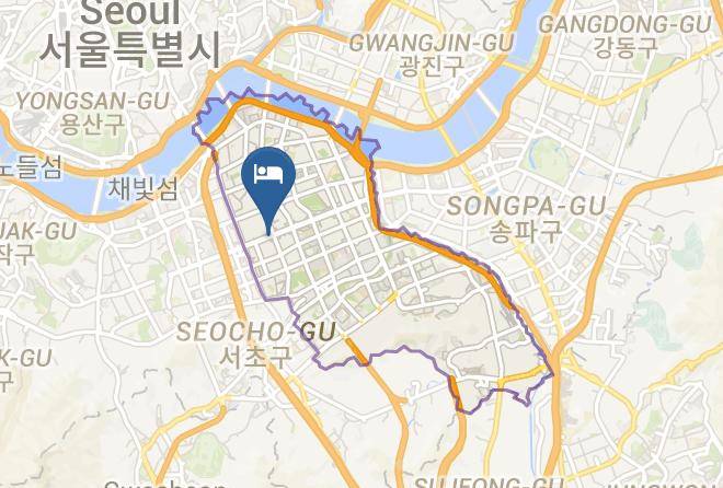 Gangnamgu - Gangnam Stay Tourist Hotel Maps