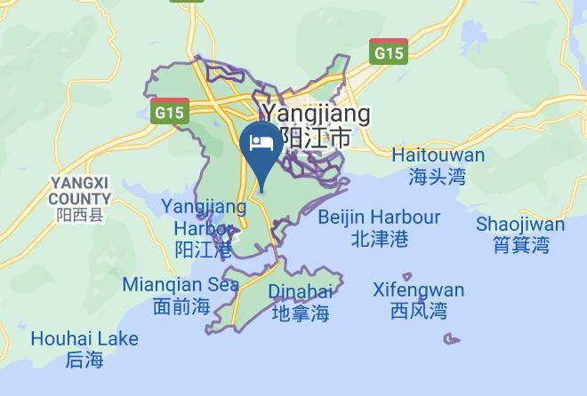 Yangjiang - Gangnan Hotel Maps