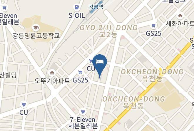 Gangneungsi - Gangneung Pine City Hotel Maps