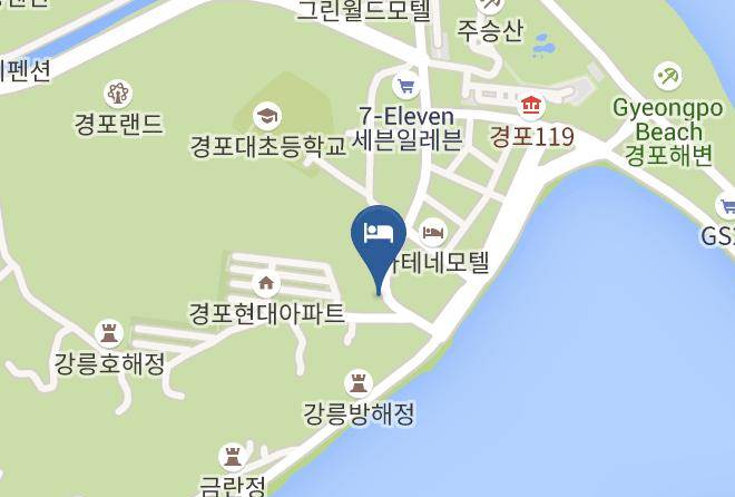 Gangneungsi - Gangneung Ruhae Pension Maps