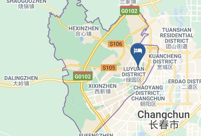 Changchun - Gangwan Fashion Hotel Maps