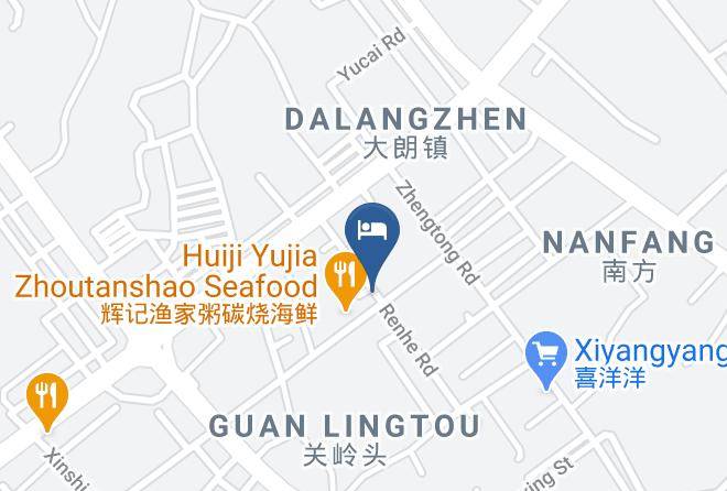 Dongguan - Gangyuan Business Hotel Maps