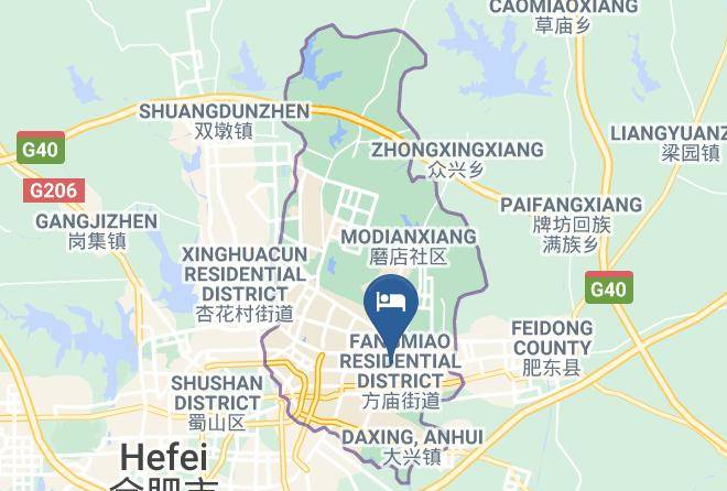 Hefei - Gangzhixing Express Hotel Maps